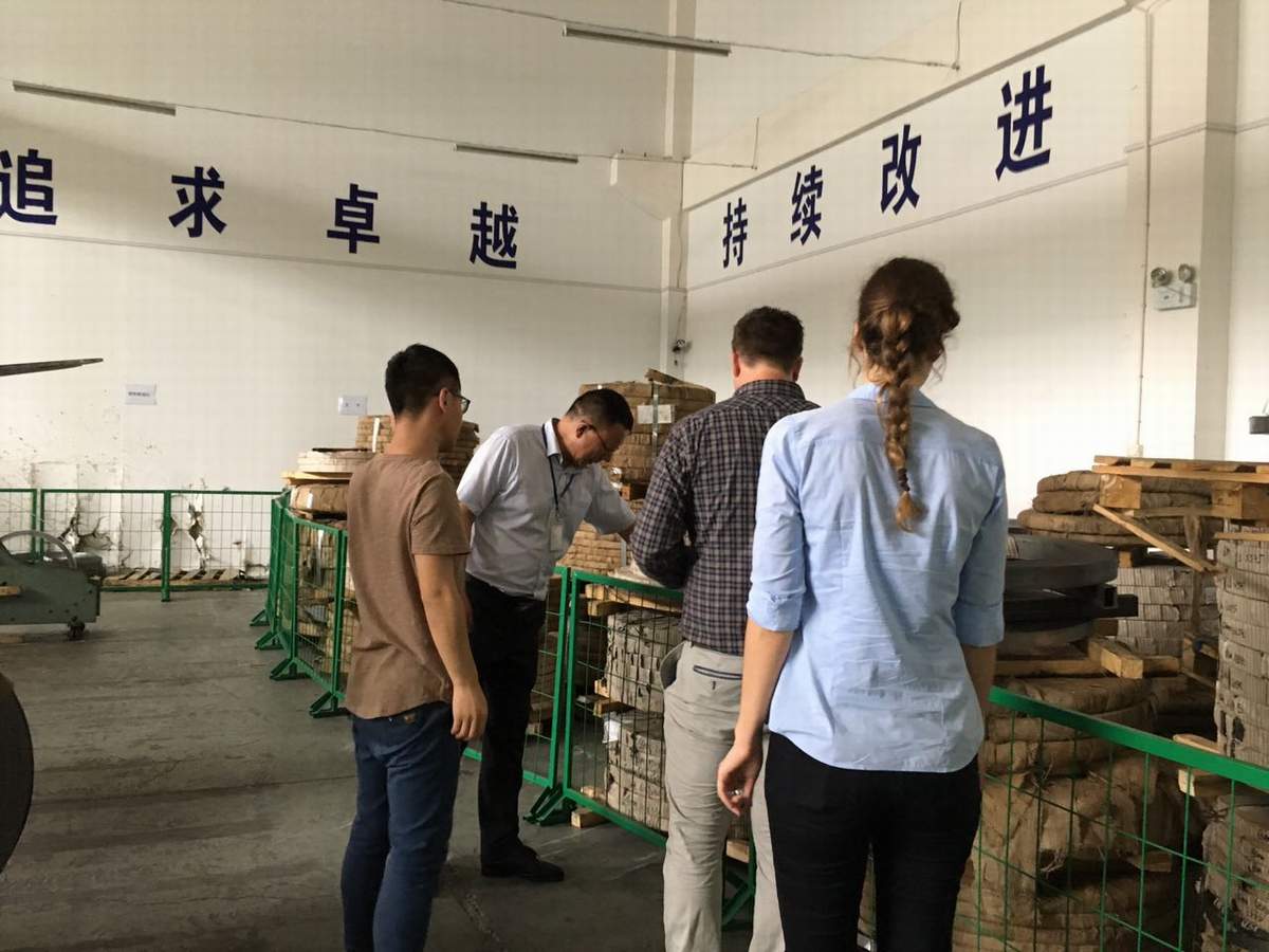 瑞士博薩德Bossard公司羅伯特經(jīng)理到我司考察！